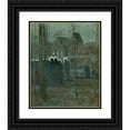 thumbnail image 1 of Louis Welden Hawkins 12x14 Black Ornate Wood Framed Double Matted Museum Art Print Titled: Procession of Souls (1890), 1 of 5