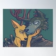 thumbnail image 1 of Louis X Legosi Beastars Poster Wall Art, Modern Wall Decor For Living Room Bedroom, 12x18 UNFRAMED, 1 of 2