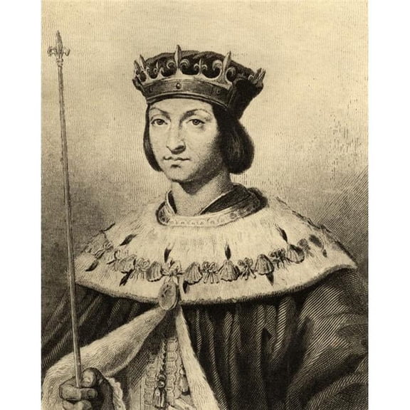Louis XII of France Father of The People. 1462-1515 King of France 1498-1511 Poster Print