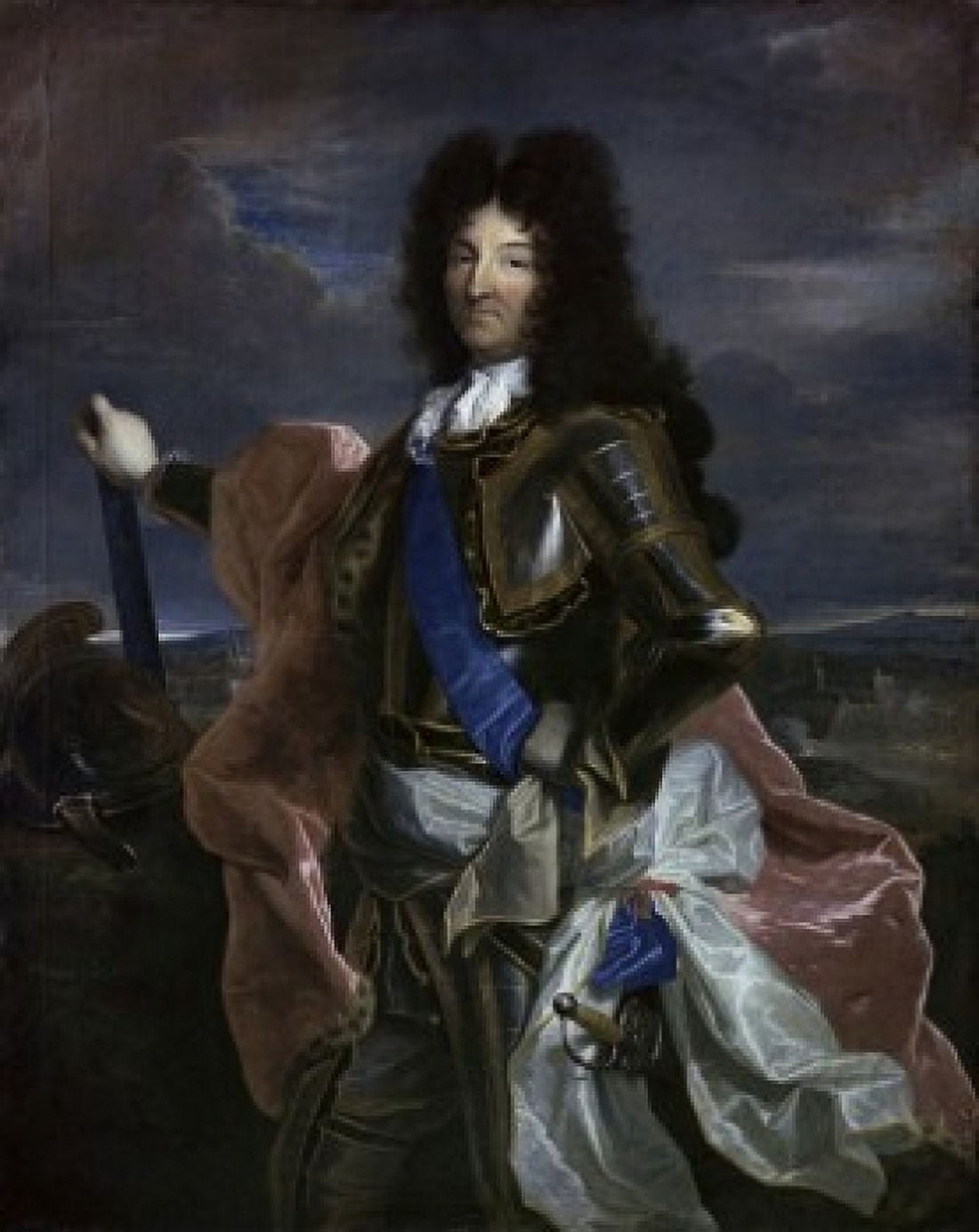 Louis XIV of France Hyacinthe Rigaud (1659-1743 French) Canvas Art - Hyacinthe Rigaud (24 x 36)