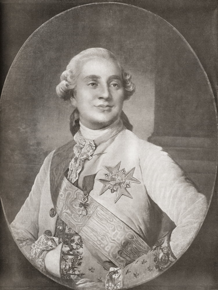 Louis Xvi 1754 Canvas Art - Ken Welsh Design Pics (12 x 16)
