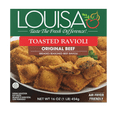 thumbnail image 1 of Louisa Original Beef Toasted Ravioli, 16 oz Box – Frozen St. Louis-Style Appetizer with Italian Breadcrumbs, Oven or Air Fryer Ready, 1 of 12