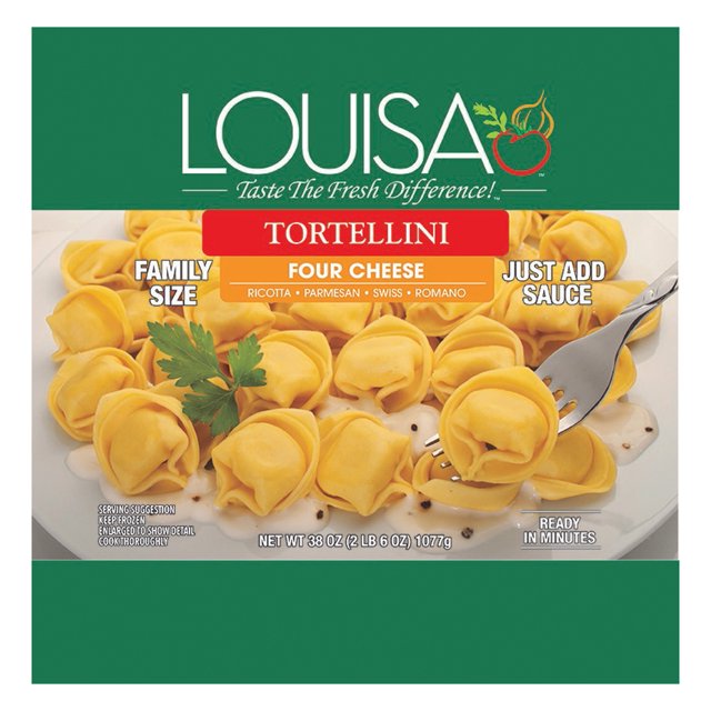 Shop Louisa Traditional Four Cheese Tortellini, Frozen Pasta Meal