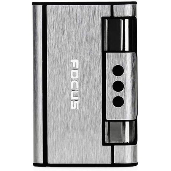LouisaStore Cigarette Case Dispenser with Butane Jet Torch Lighter (Holds 8)