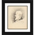 thumbnail image 1 of Louise Abbéma 15x17 Black Ornate Wood Framed Double Matted Museum Art Print Titled - Scenes&nbsp;Of Sarah Bernhardt's Life 10 (1879), 1 of 5
