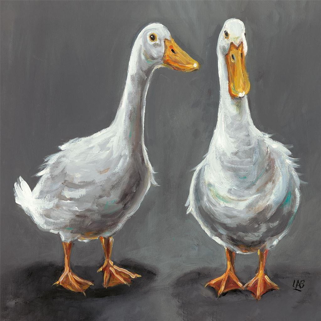 Louise Brown What 's Up Duck Ducks Canvas Print