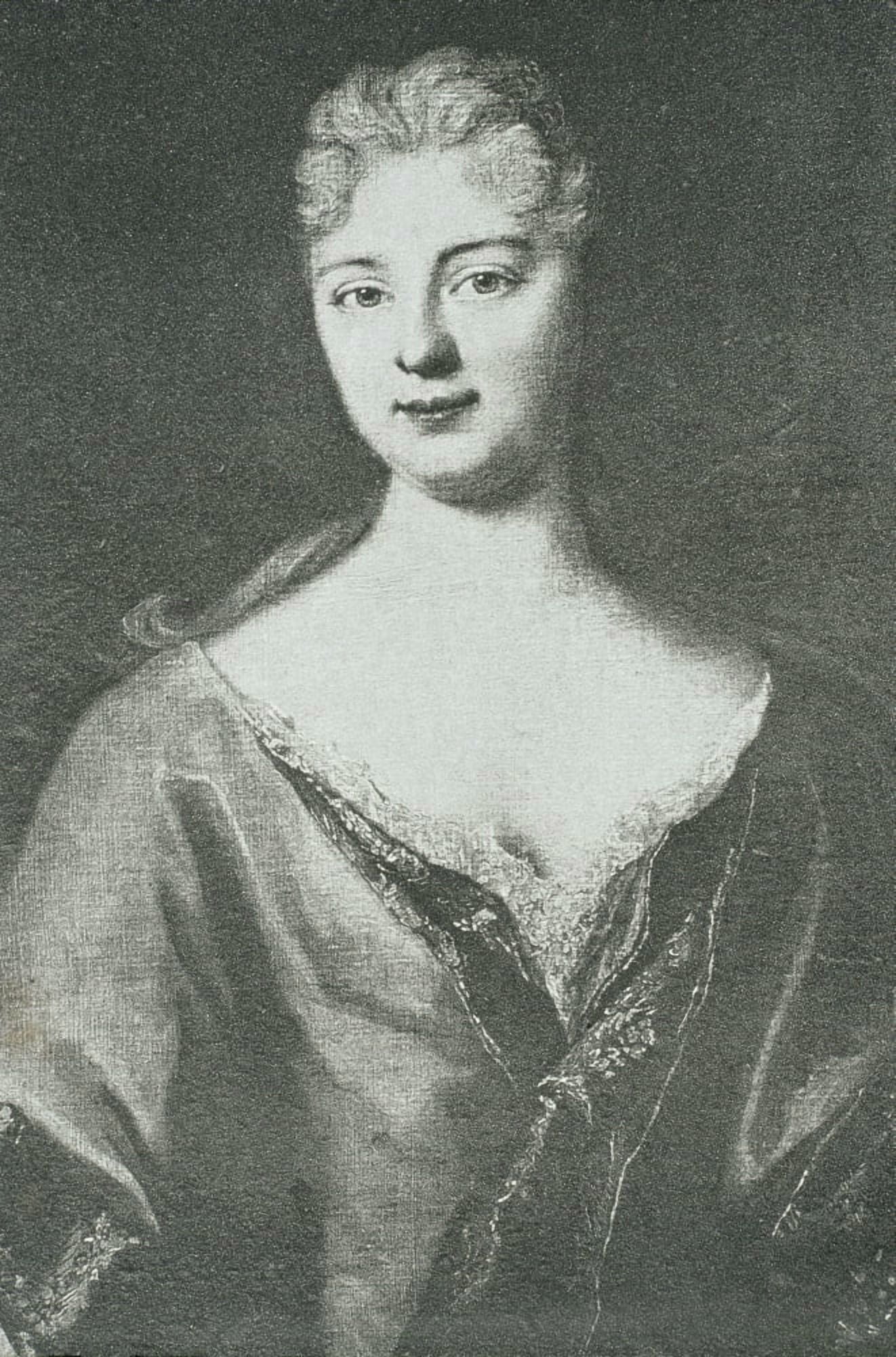 Louise-Eleanore De La Tour Du Pil 1700 To 1762 Baronne De Warens Lover And Companion Of Jean-Jacques Rousseau Canvas Art - Ken Welsh Design Pics (12 x 18)