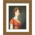thumbnail image 1 of Louise Elisabeth Vigee Le Brun 2x Matted 20x24 Gold Ornate Framed Art Print 'Elisabeth Alexeievna', 1 of 2