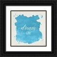 thumbnail image 1 of Louise, Gigi 12x12 Black Ornate Wood Framed with Double Matting Museum Art Print Titled - Dream On, 1 of 4