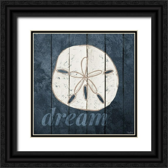 Louise, Gigi 12x12 Black Ornate Wood Framed with Double Matting Museum Art Print Titled - Dream Sanddollar