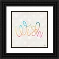 thumbnail image 1 of Louise, Gigi 12x12 Black Ornate Wood Framed with Double Matting Museum Art Print Titled - Wish, 1 of 4