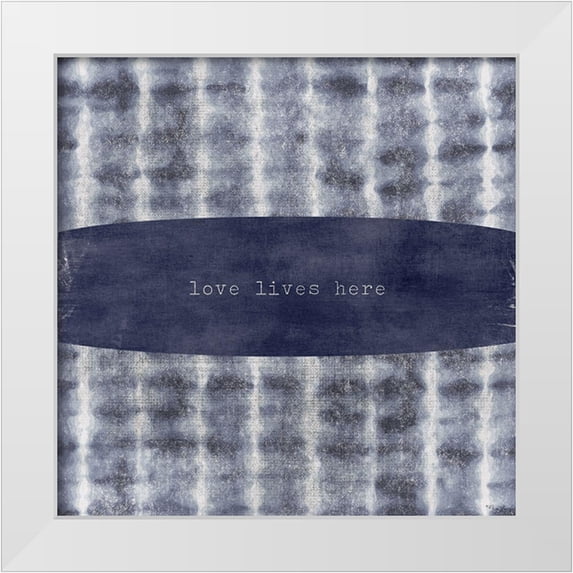 Louise, Gigi 12x12 White Modern Wood Framed Museum Art Print Titled - Loves Live