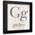 thumbnail image 1 of Louise, Gigi 12x14 Black Modern Framed Museum Art Print Titled - Gather, 1 of 5