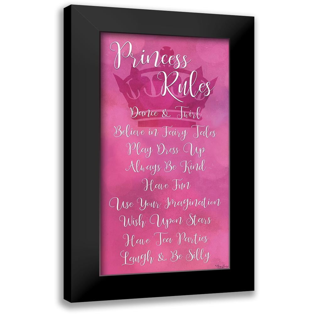 Louise, Gigi 14x24 Black Modern Framed Museum Art Print Titled