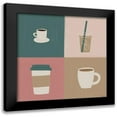 thumbnail image 1 of Louise, Gigi 15x15 Black Modern Framed Museum Art Print Titled - Coffee Types, 1 of 5