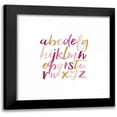 thumbnail image 1 of Louise, Gigi 15x15 Black Modern Framed Museum Art Print Titled - Girl Lower Letters, 1 of 5