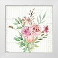 thumbnail image 1 of Louise, Gigi 15x15 White Modern Wood Framed Museum Art Print Titled - Wild Floral PINK 2, 1 of 4