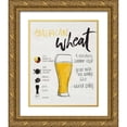 thumbnail image 1 of Louise, Gigi 15x18 Gold Ornate Wood Framed with Double Matting Museum Art Print Titled - American Wheat, 1 of 4
