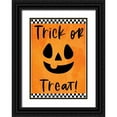 thumbnail image 1 of Louise, Gigi 18x24 Black Ornate Wood Framed with Double Matting Museum Art Print Titled - Tric Treat Jack Flag, 1 of 4