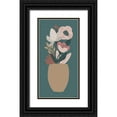 thumbnail image 1 of Louise, Gigi 18x32 Black Ornate Wood Framed with Double Matting Museum Art Print Titled - Shed Flower 1, 1 of 4