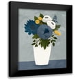 thumbnail image 1 of Louise, Gigi 19x24 Black Modern Framed Museum Art Print Titled - Flowers 1, 1 of 5