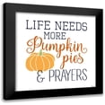 thumbnail image 1 of Louise, Gigi 20x20 Black Modern Framed Museum Art Print Titled - Pies Prayers 2, 1 of 5