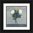 thumbnail image 1 of Louise, Gigi 20x20 Black Ornate Wood Framed with Double Matting Museum Art Print Titled - Flowers 1, 1 of 4
