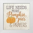 thumbnail image 1 of Louise, Gigi 20x20 White Modern Wood Framed Museum Art Print Titled - Pies Prayers, 1 of 4