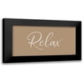 thumbnail image 1 of Louise, Gigi 24x14 Black Modern Framed Museum Art Print Titled - Relax, 1 of 5