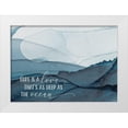 thumbnail image 1 of Louise, Gigi 24x18 White Modern Wood Framed Museum Art Print Titled - Love Ocean, 1 of 4