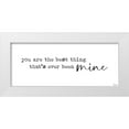 thumbnail image 1 of Louise, Gigi 32x15 White Modern Wood Framed Museum Art Print Titled - Best Thing, 1 of 4