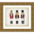 thumbnail image 1 of Louise, Gigi 32x26 Gold Ornate Wood Framed with Double Matting Museum Art Print Titled - Nutcrackers V2, 1 of 4