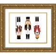 thumbnail image 1 of Louise, Gigi 32x26 Gold Ornate Wood Framed with Double Matting Museum Art Print Titled - Nutcrackers, 1 of 4