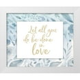 thumbnail image 1 of Louise, Gigi 32x26 White Modern Wood Framed Museum Art Print Titled - Done In Love, 1 of 4