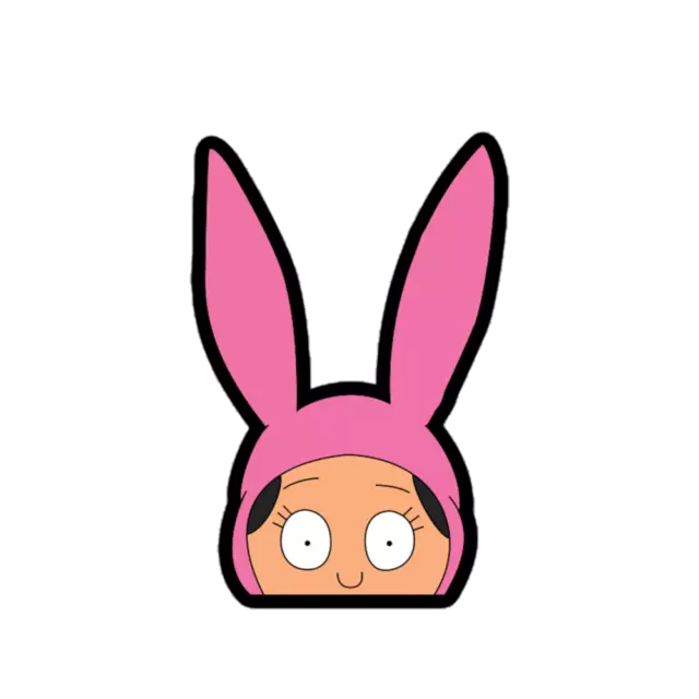 Louise Peaker Bobs Burgers Sticker Phone Decal Water Bottle Stickers ...