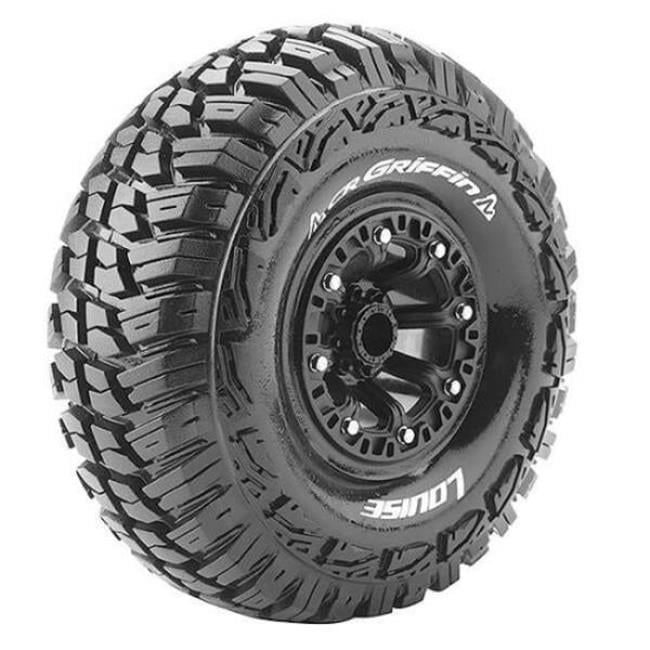 LOUISE Tire & Wheel CR-GRIFFIN 2.2″ Black (2) LOUISE Tire & Wheel CR-GRIFFIN 2.2″ Black (2)