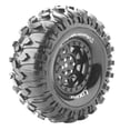 thumbnail image 1 of Louise RC LOUL-T3233VB 1.9 in. Black Rim 12 mm Hex 1-10 Scale Super Soft CR-Rowdy Tire, 1 of 1