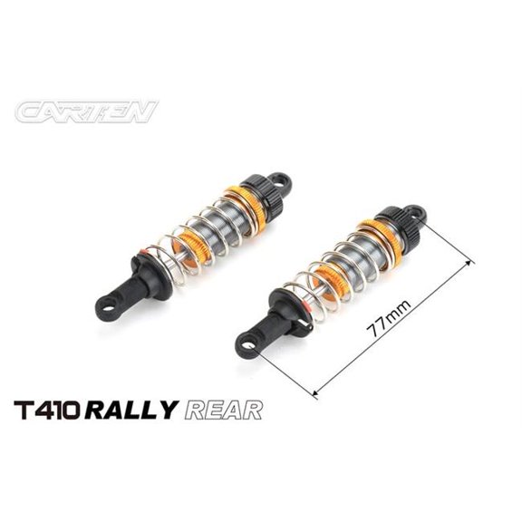 Louise RC LOUNHA518 T410 Rally Aluminum Rear Shocks - 2 Piece