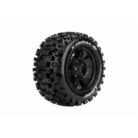 Louise RC MFT X-Uphill XMAXX XRT Sport Monster Truck Mounted Tires 24mm Hex (2)