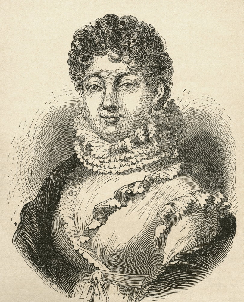 Louise-Rosalie Lefebvre 1755 Canvas Art - Ken Welsh Design Pics (24 x 30)