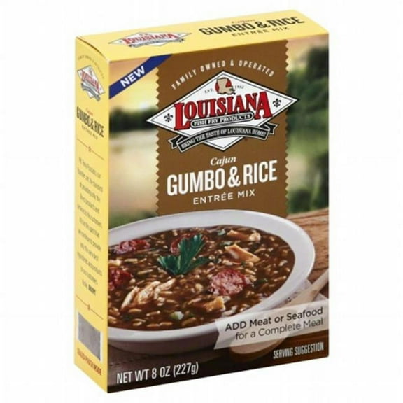 Louisiana  8 oz. Gumbo With Rice