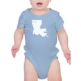 thumbnail image 1 of Louisiana Bodysuit Infant -Smartprints Designs,  18 Months, 1 of 4