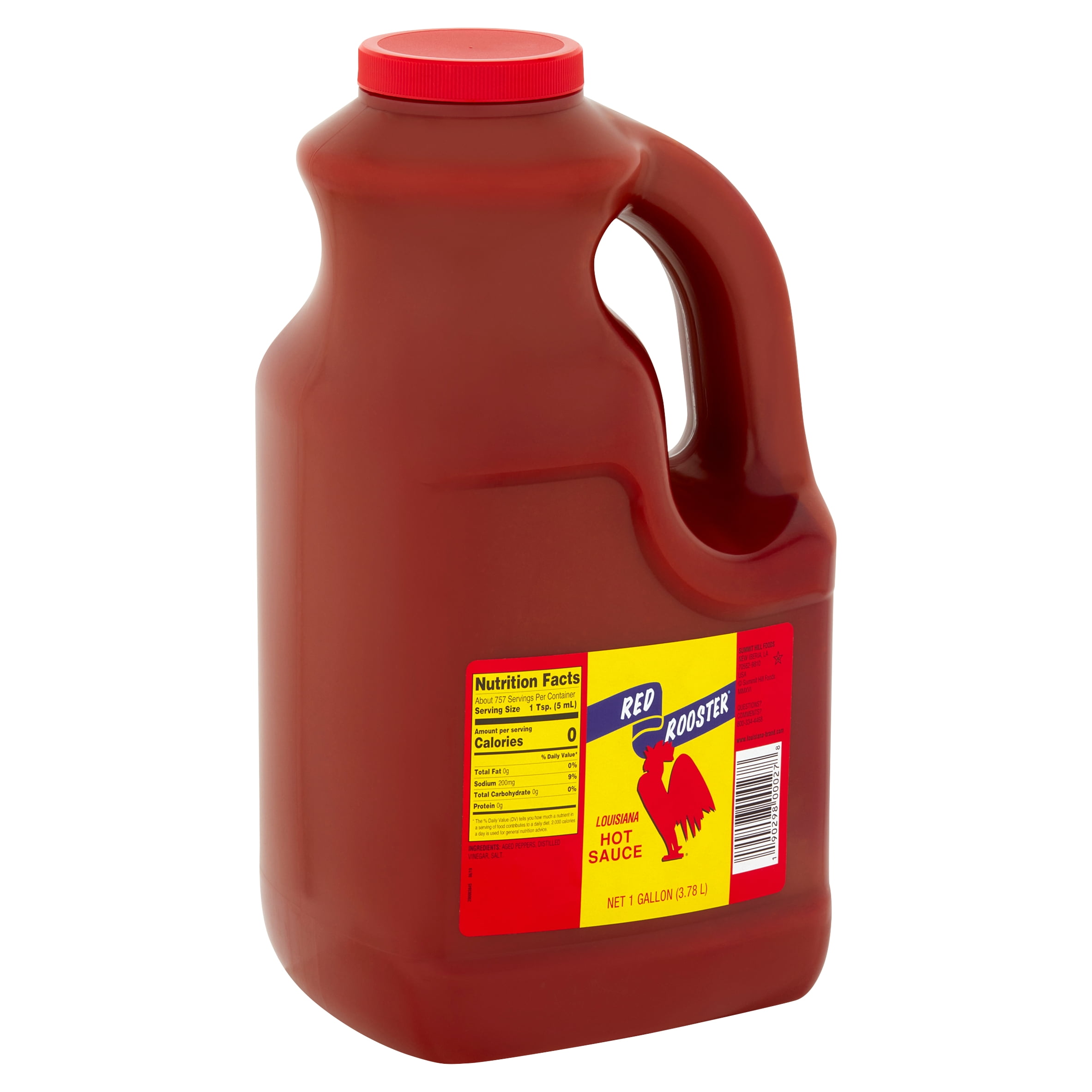 Red Rooster Hot Sauce, 1 Gallon