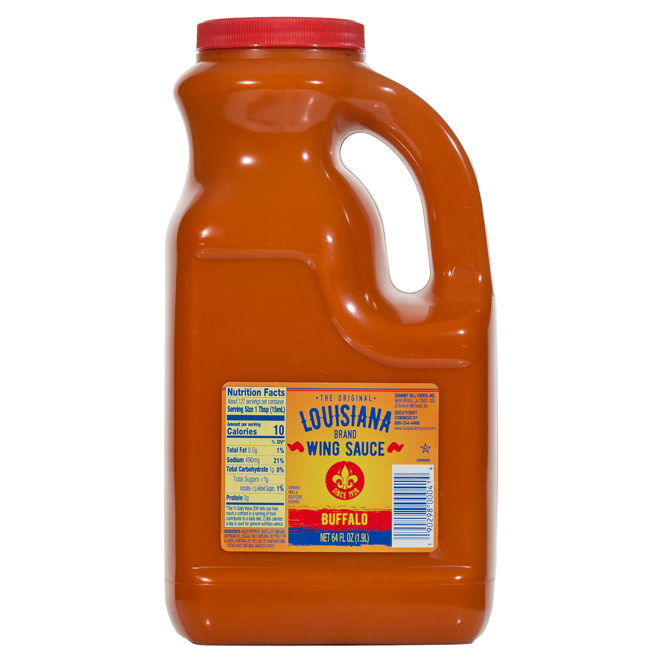 The Original Louisiana Brand Wing Sauce, Original 64 fl oz Jug