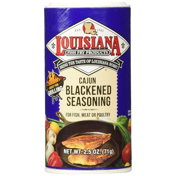 Louisiana Cajun Blackened Seasoning (2.5 oz Shakers) 2 Pack