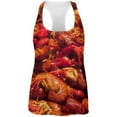 thumbnail image 1 of Louisiana Cajun Crawfish Boil All Over Womens Work Out Tank Top Multi 2XL, 1 of 2