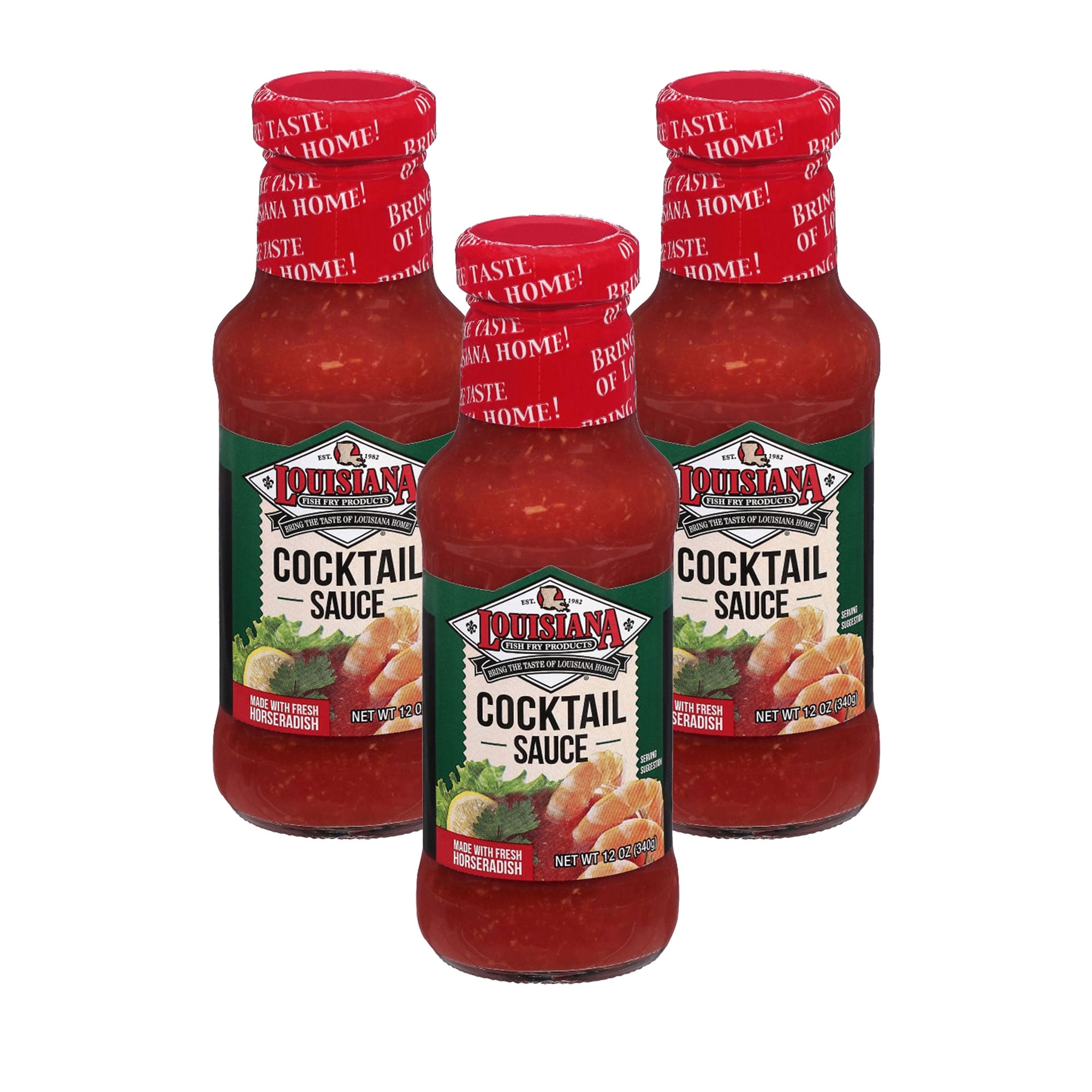 Louisiana Cocktail Sauce, 12 Oz (Pack of 3)
