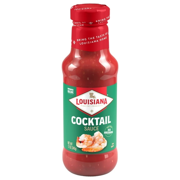 Louisiana Fish Fry Products Cocktail Sauce, 12 oz Bottle