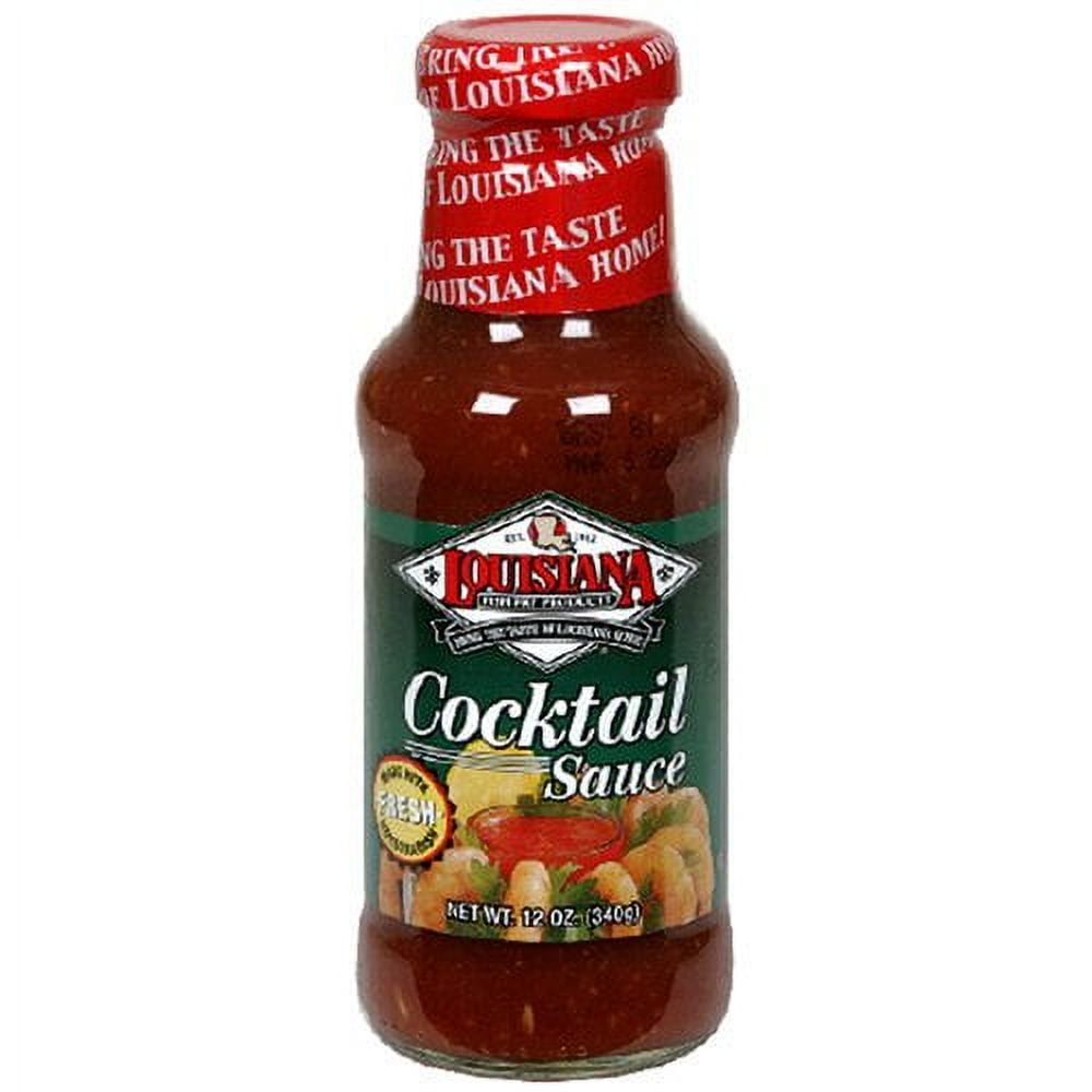 Louisiana Cocktail Sauce With Horseradish, 12-Ounce Bottles (Pack of 12)