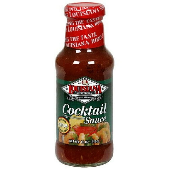 Louisiana Cocktail Sauce With Horseradish, 12-Ounce Bottles (Pack of 12)